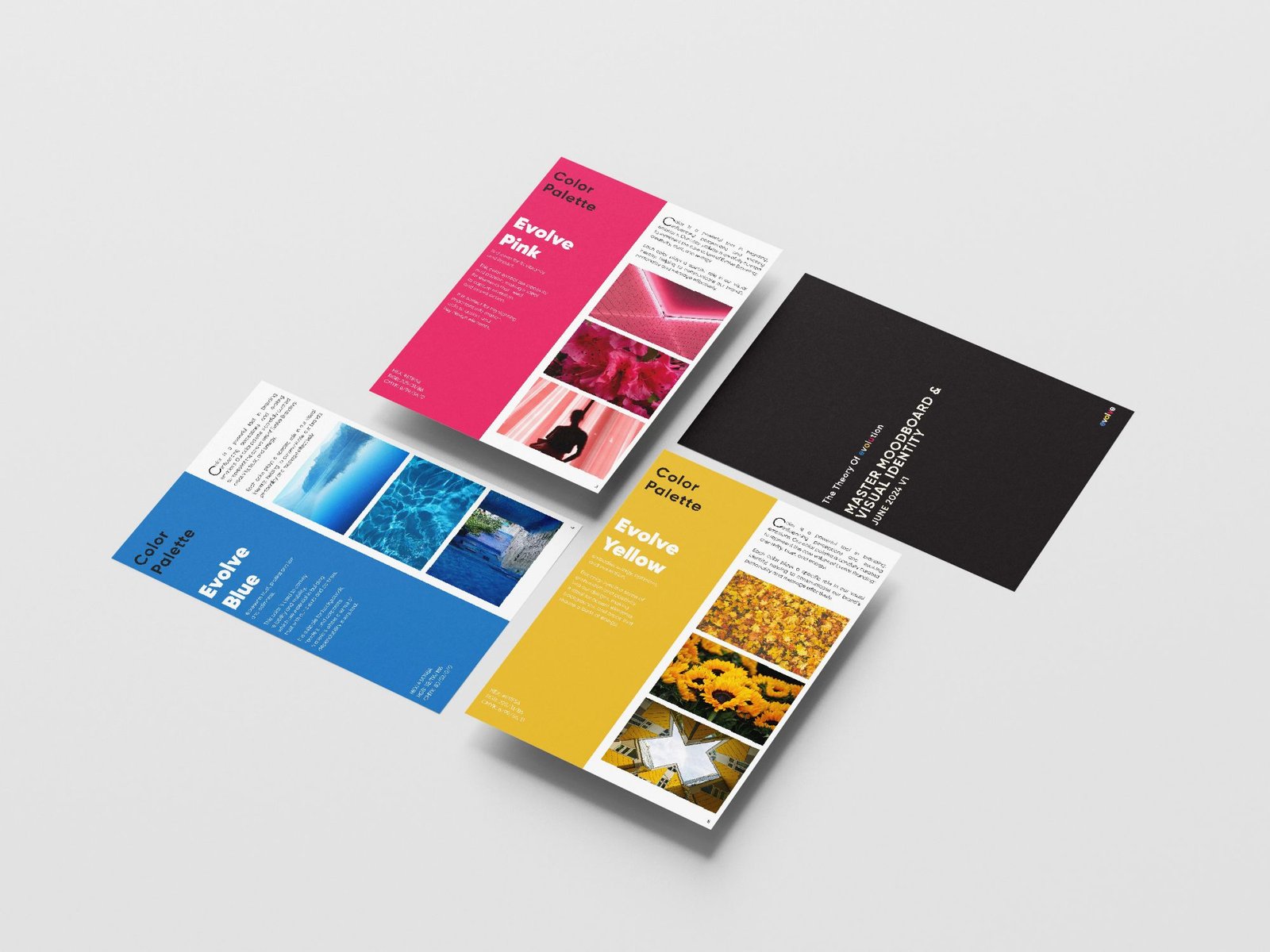 Evolve brand evolution design